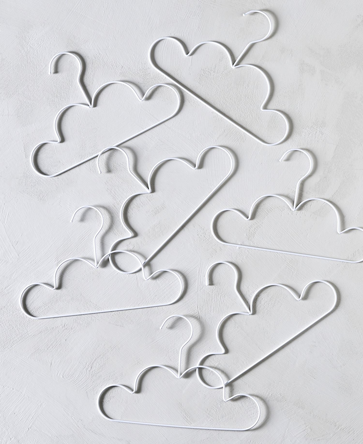 3 pk kleshenger                hvit - 2