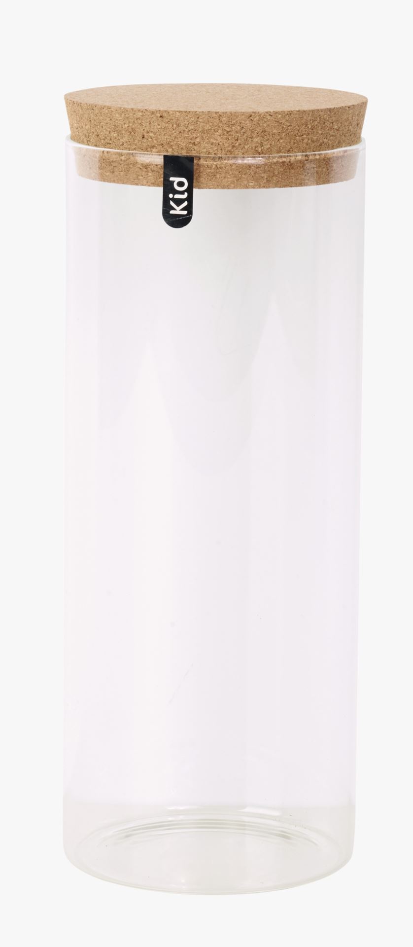 Glasskrukke                    transparent - 11,5 cm transparent - 1