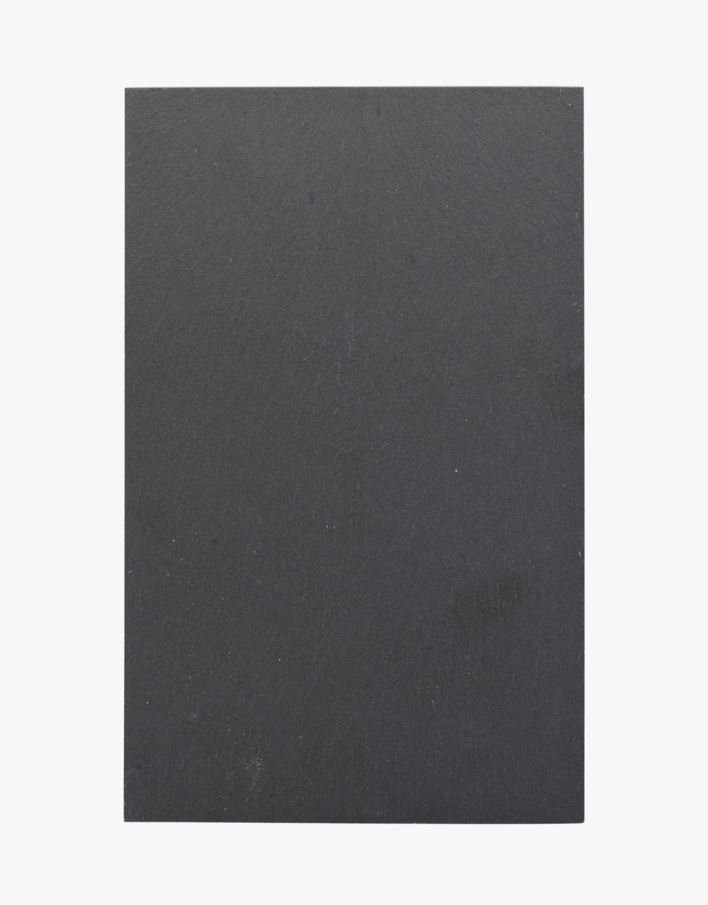 Skifer plate                          svart  - 30x10 cm svart - 1