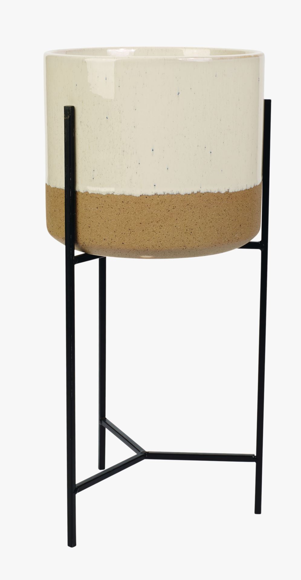 Blomsterpotte hvit - 22,5x50 cm hvit - 1