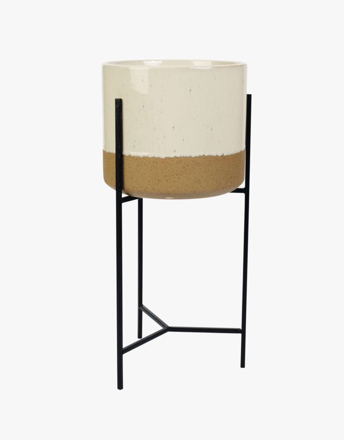 Blomsterpotte hvit - 22,5x50 cm hvit - 1