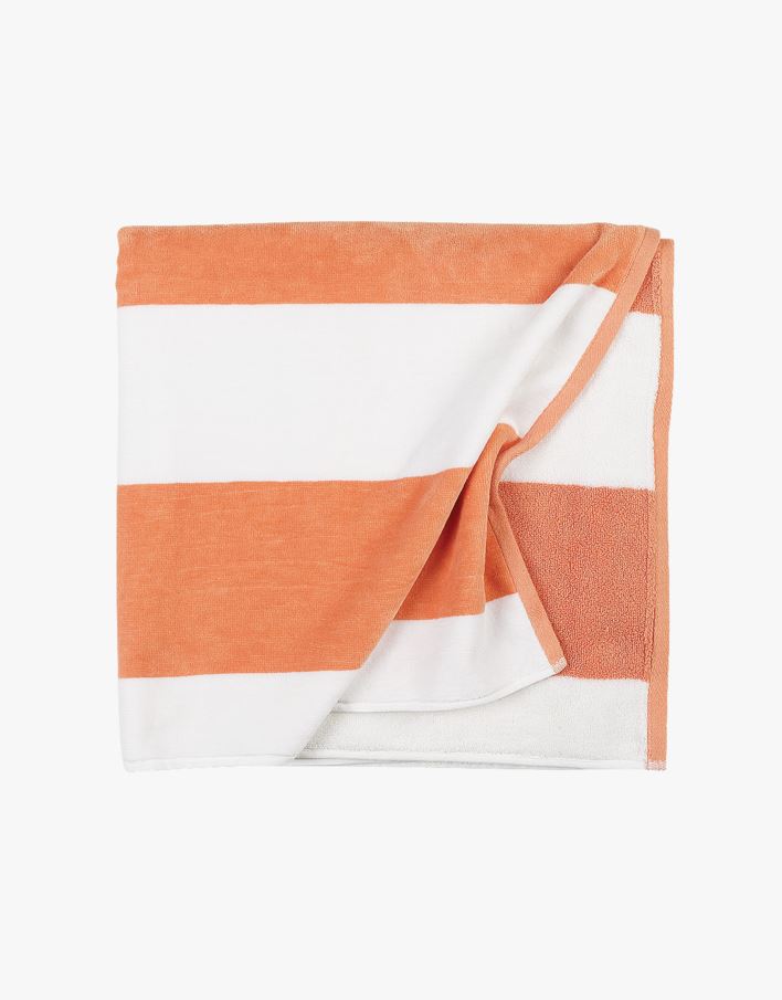 Badehåndkle orange - 90x180 cm orange - 1