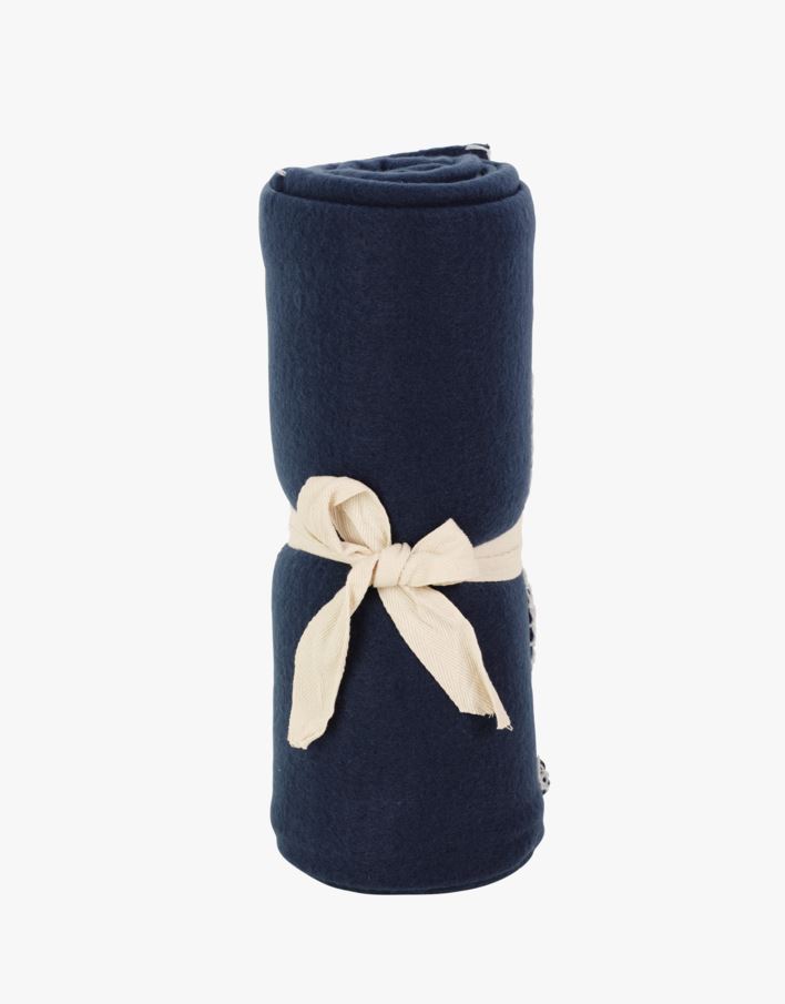 Pledd marineblå - 130x170 cm marineblå - 1