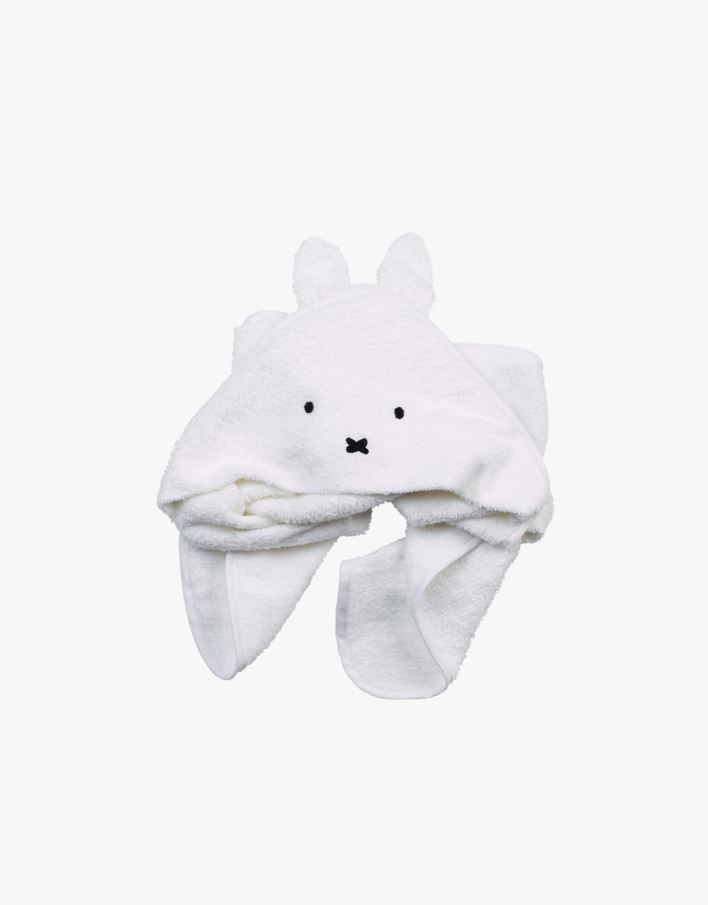 Hettehåndkle hvit - 70x70 cm hvit - 1