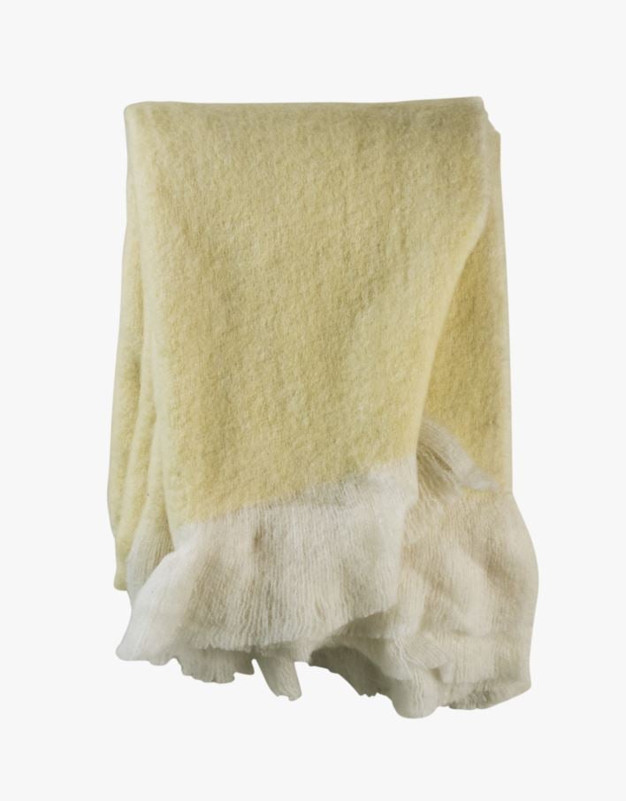 Pledd gul - 130x170 cm gul - 1