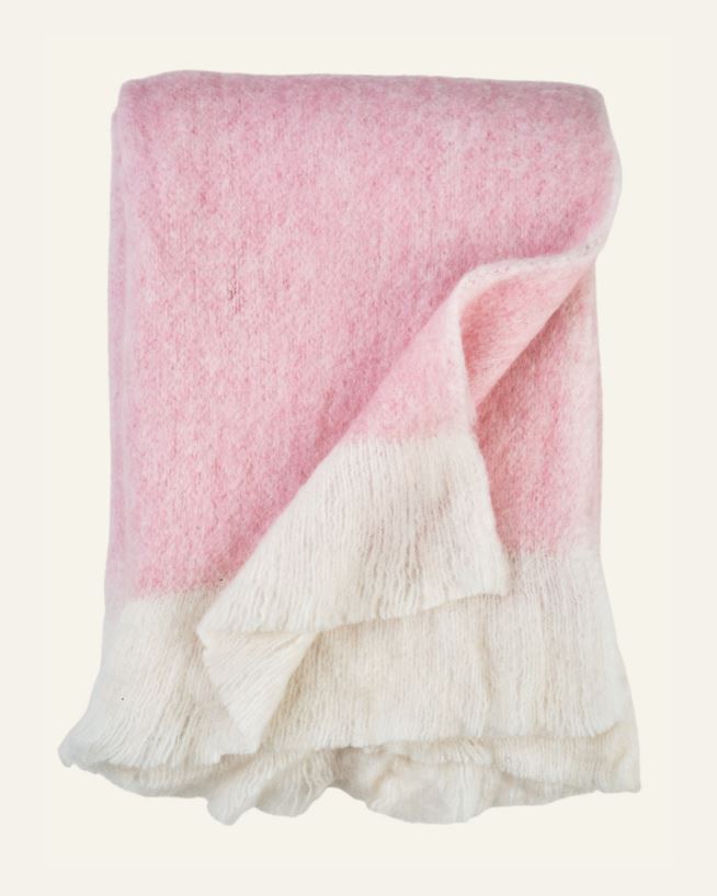 Pledd rosa - 130x170 cm rosa - 1