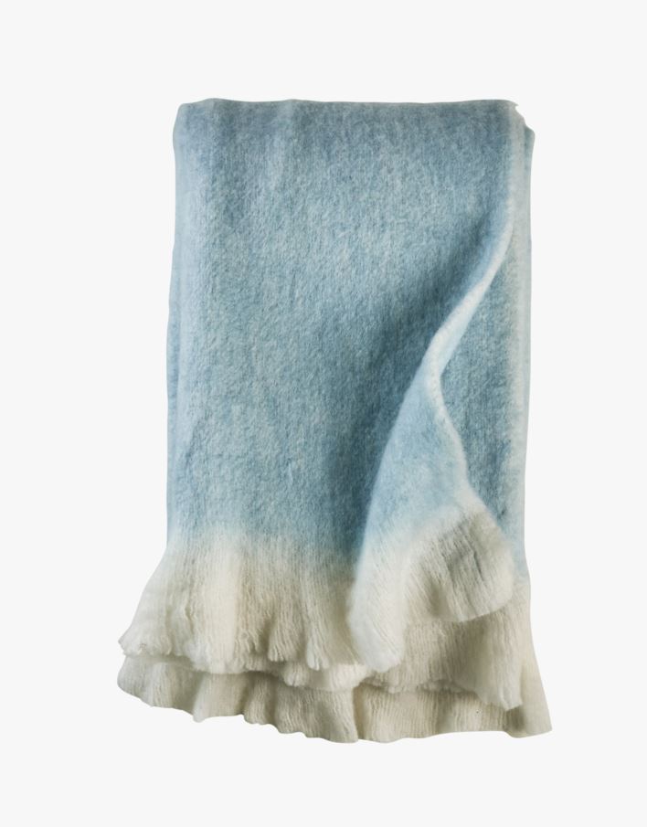 Pledd blå - 130x170 cm blå - 1