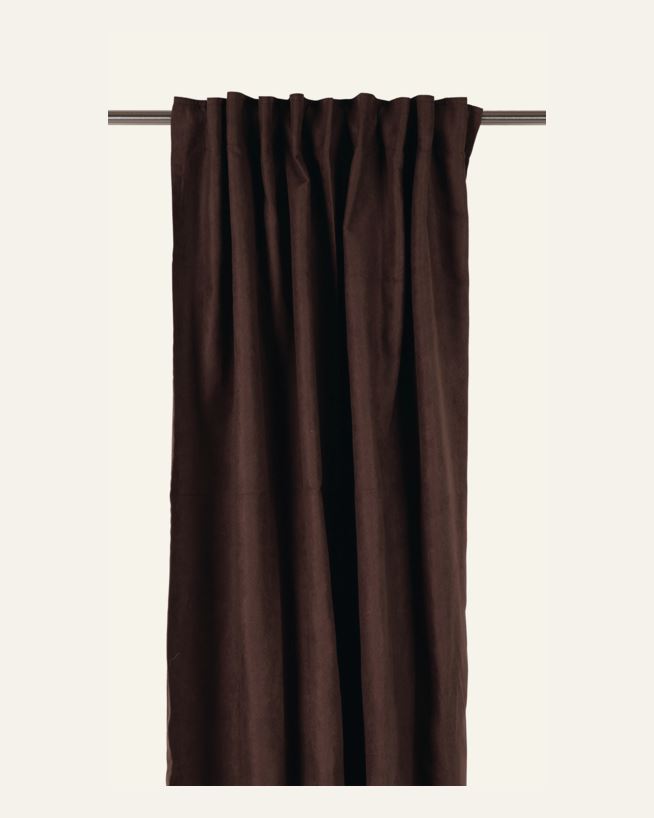 Gardin mørk brun - 140x160 cm mørk brun - 1