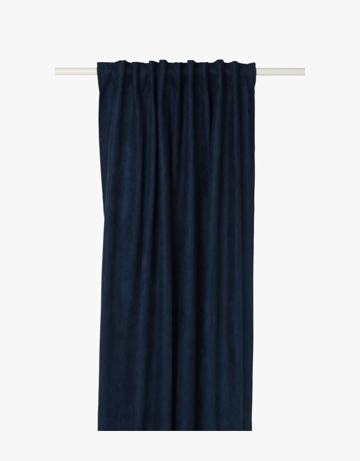 Gardin marineblå - 140x220 cm marineblå - 1