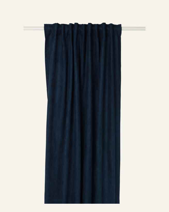 Gardin marineblå - 140x220 cm marineblå - 1