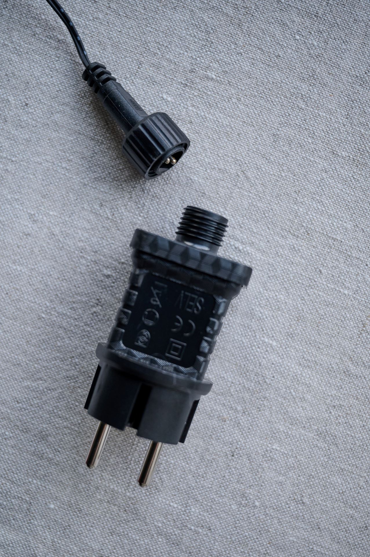 Led lyslenke svart - 2