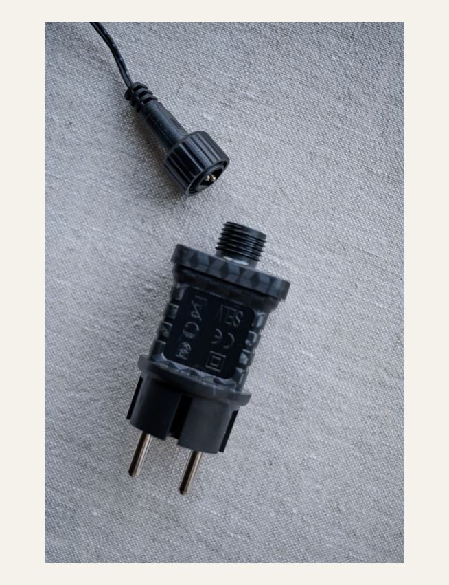 Led lyslenke svart - 2