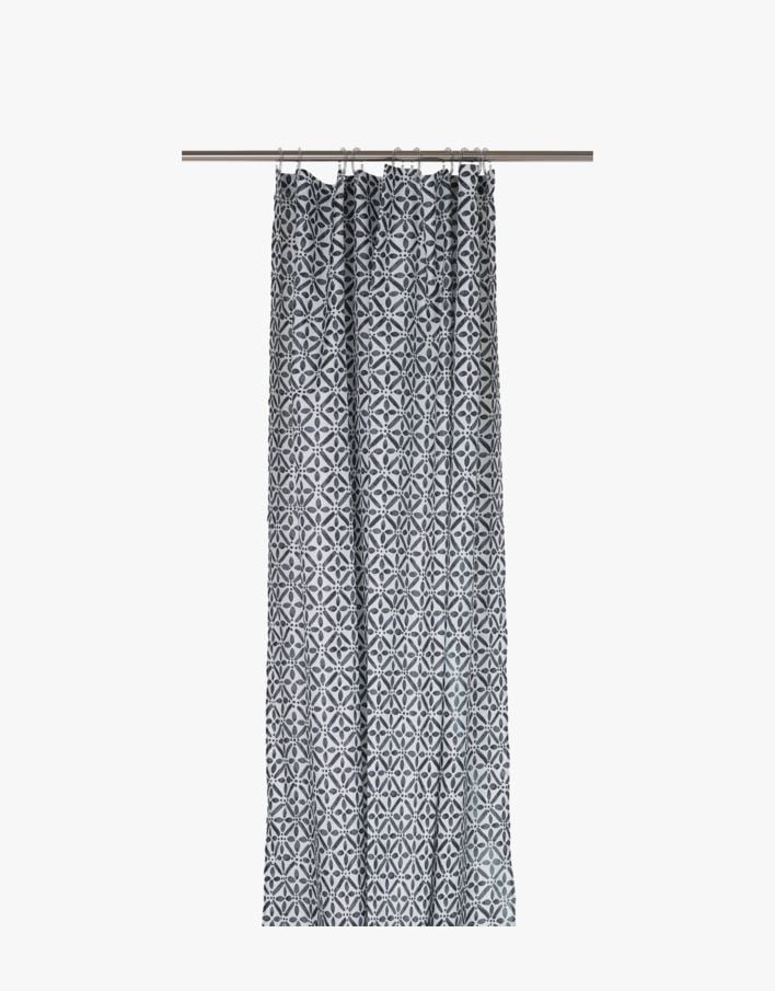 Dusjforheng grå - 180x200 cm grå - 1