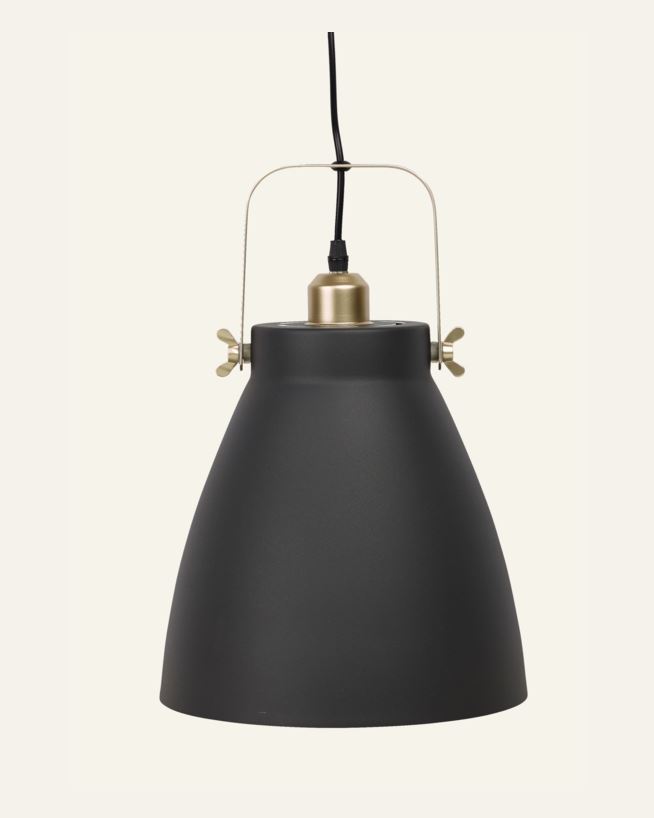 Taklampe svart - ø26,5x27 cm svart - 1