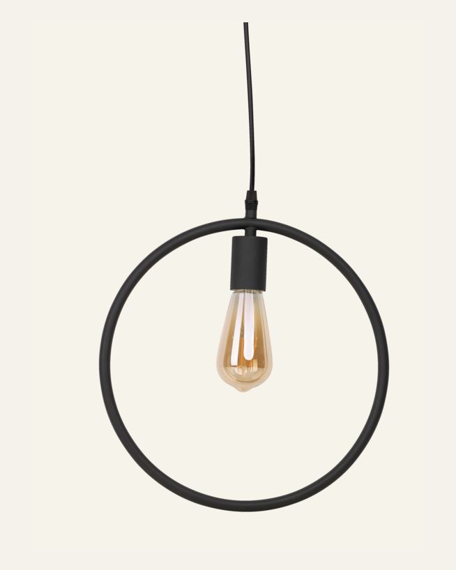 Taklampe svart - ø31 cm svart - 1