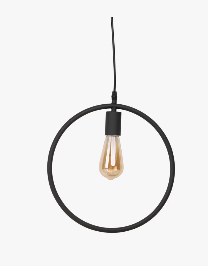 Taklampe svart - ø31 cm svart - 1