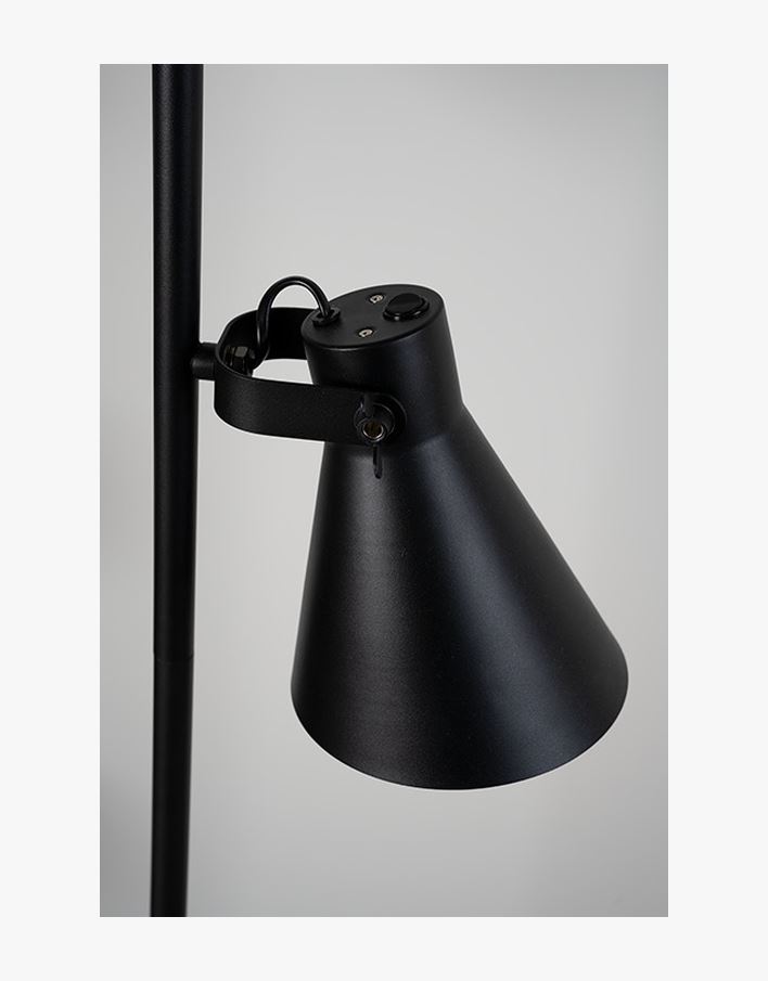 Gulvlampe svart - ø16x154 cm svart - 1