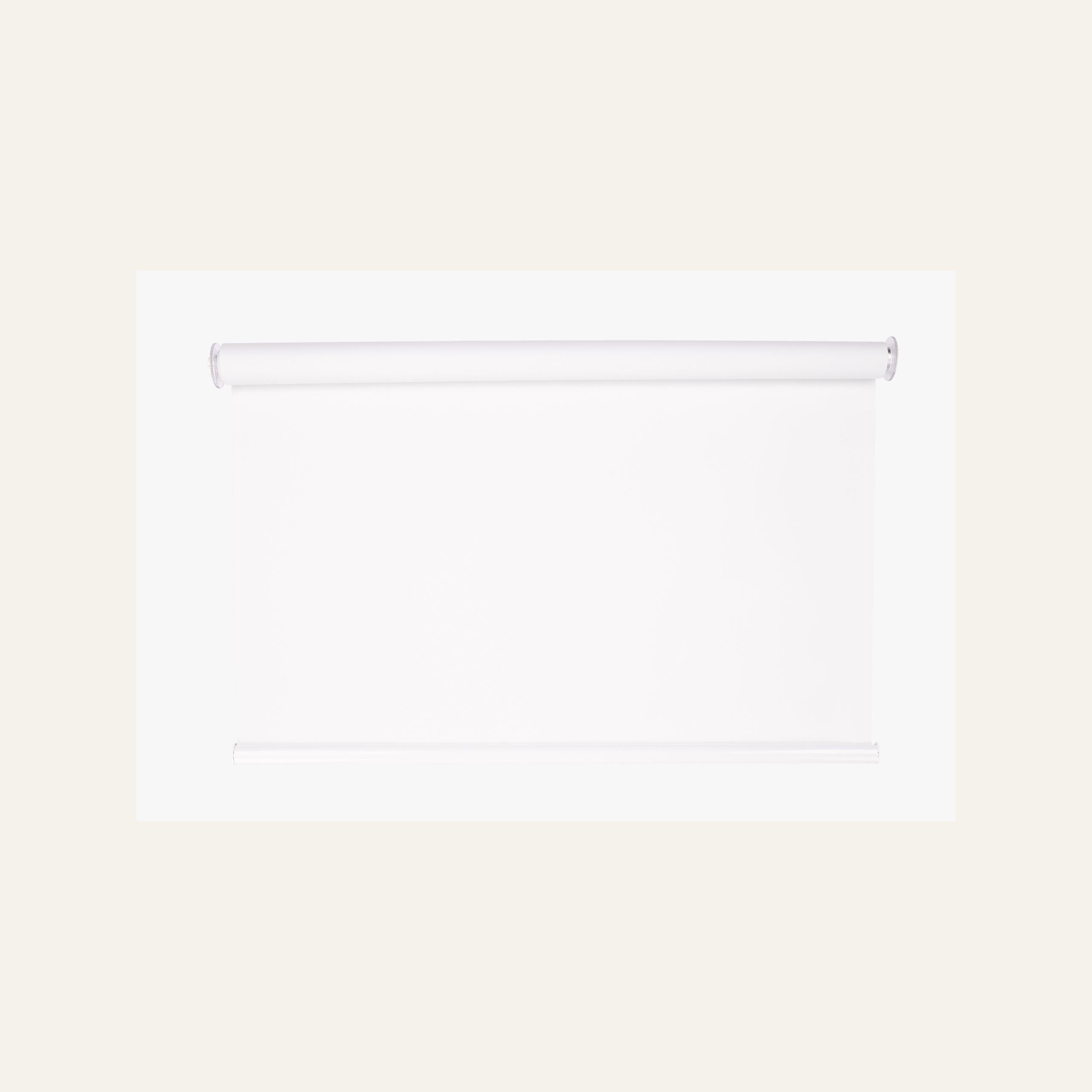 Lystett rullegardin trådløs hvit - 2