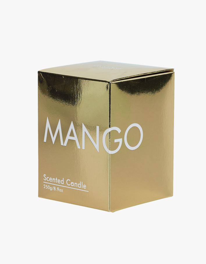 Duftlys gull - 8x10,5 cm gull - 1