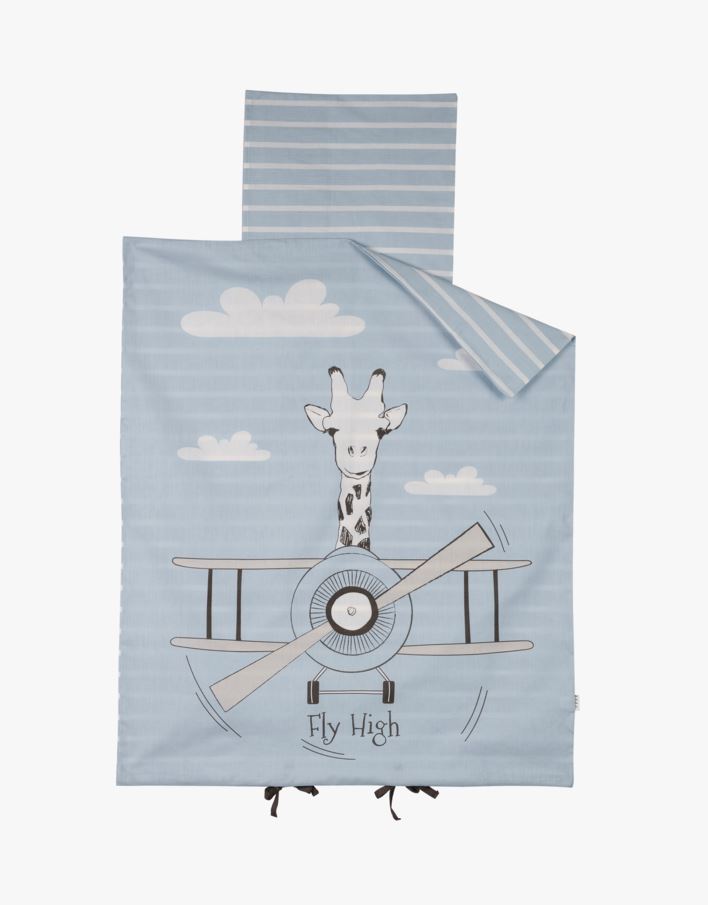 Sengesett lys blå - 65x80 35x40cm lys blå - 1