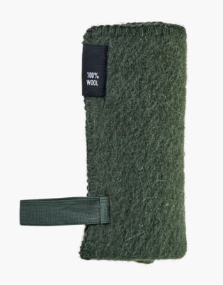 Kid Toppen Ull Sitteunderlag Mørk Grønn 40x40 cm