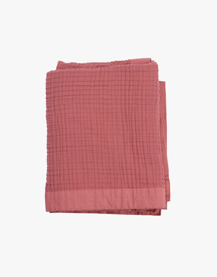 Babyteppe mørk rosa - 85x100cm mørk rosa - 1