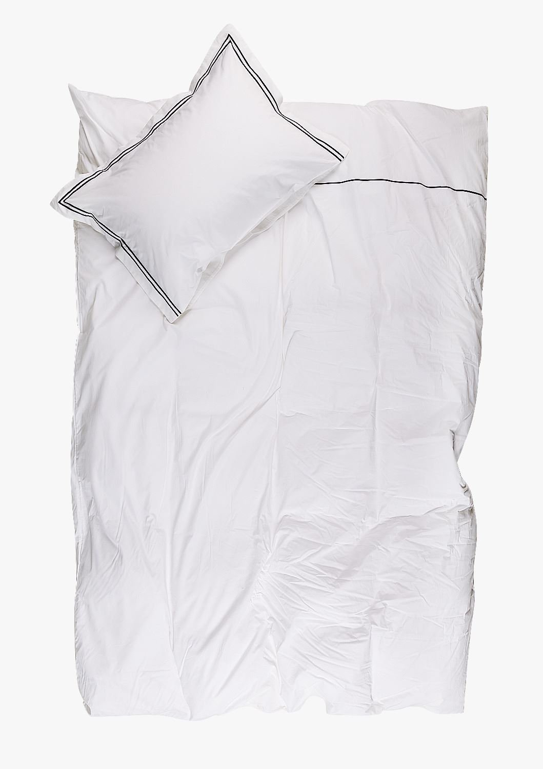 Percale sengesett hvit - 3