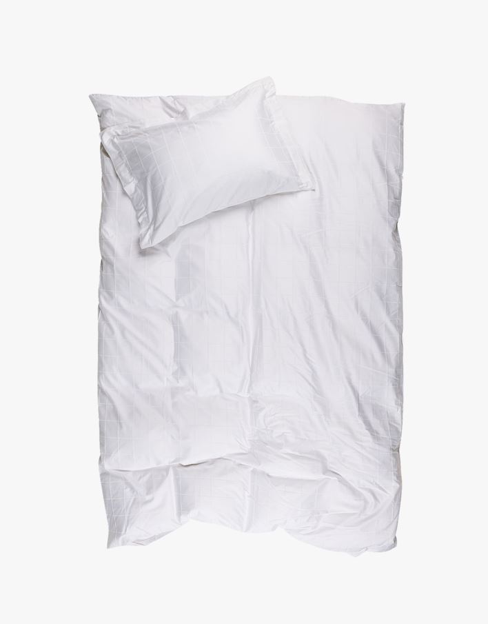 Sateng sengesett hvit - 140x200 cm hvit - 1