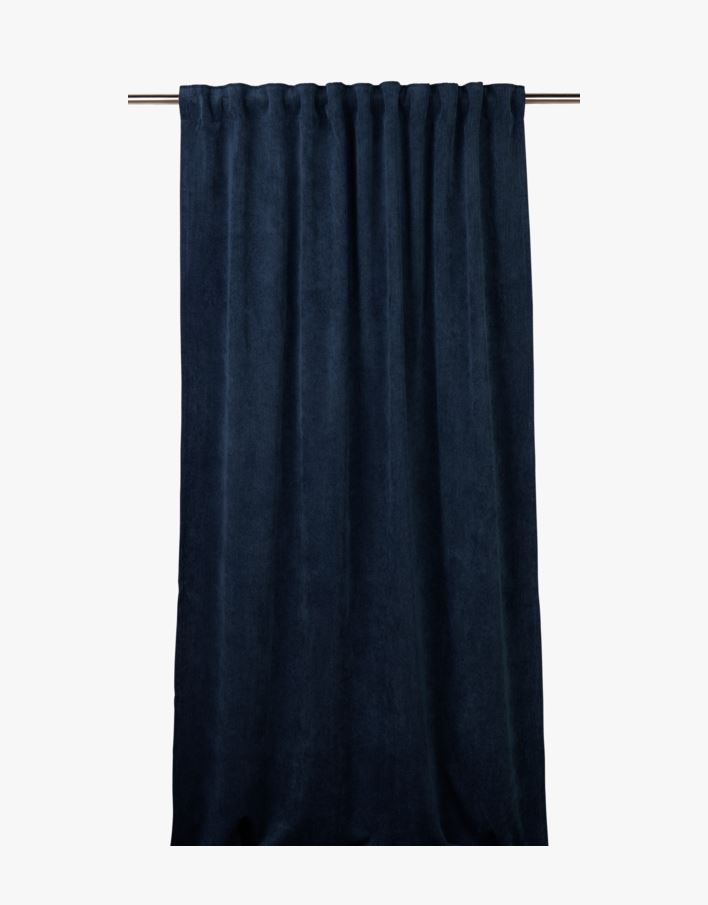 Gardin petroleumsblå - 140x220 cm petroleumsblå - 1