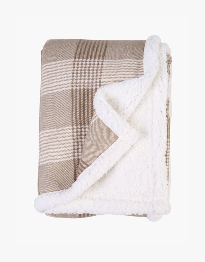 Pledd sand - 130x150 cm sand - 1