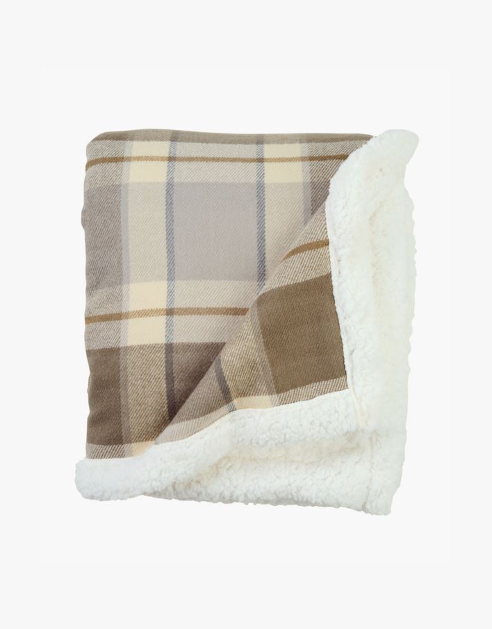 Pledd midtgrønn - 130x150 cm midtgrønn - 1