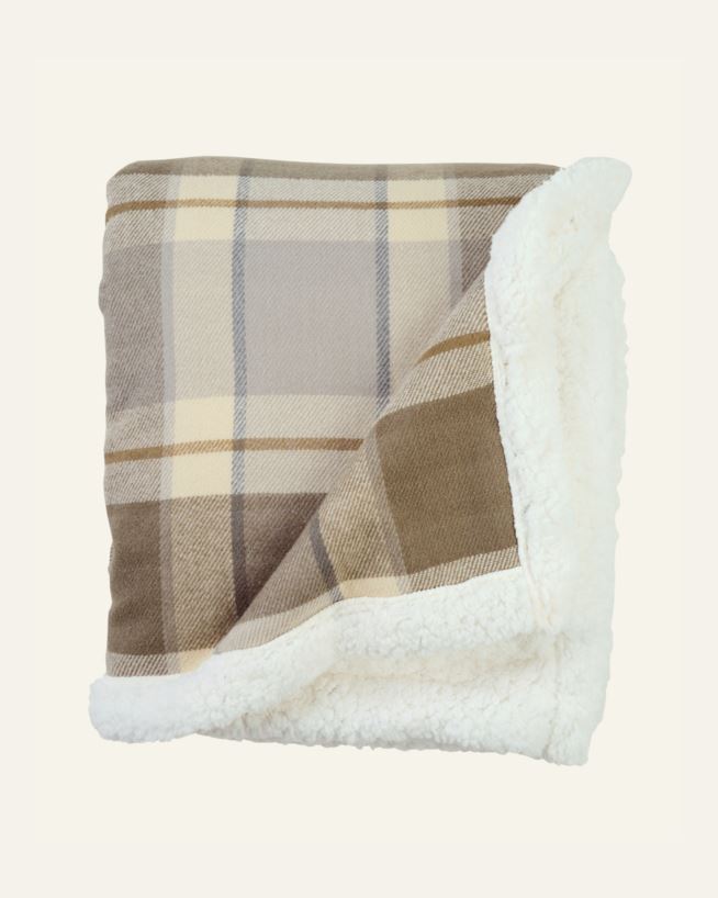 Pledd midtgrønn - 130x150 cm midtgrønn - 1