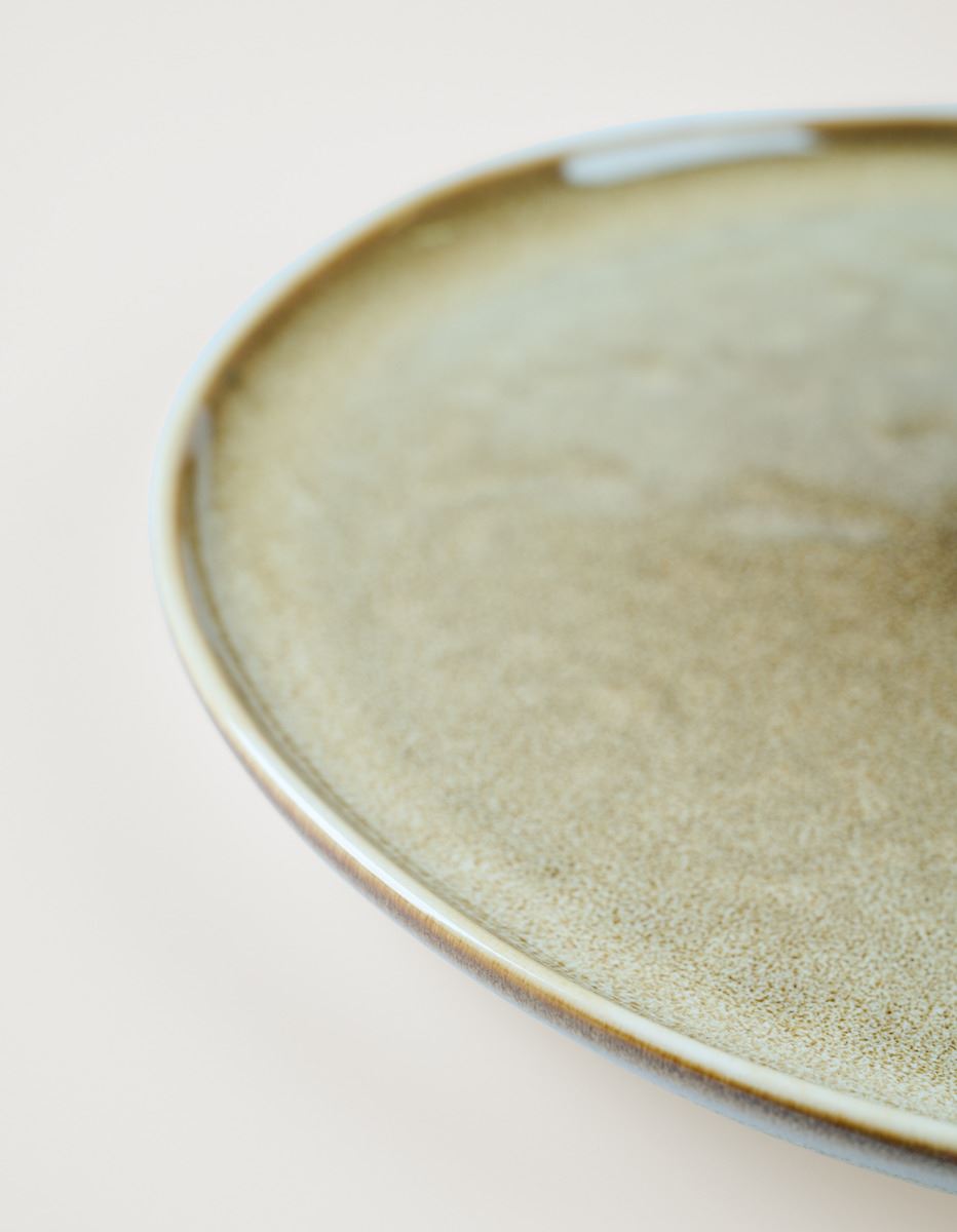 Middagstallerken brun - 3