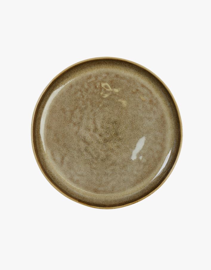 Frokosttallerken brun - ø21 cm brun - 1