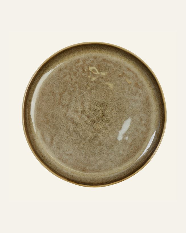 Frokosttallerken brun - ø21 cm brun - 1