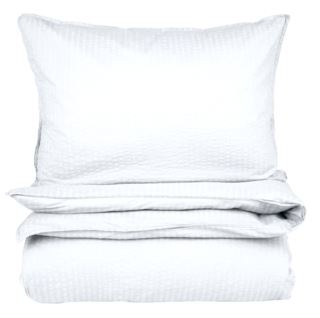 Kid Kensington Krepp Sengesett Hvit 140x220 cm/50x70 cm