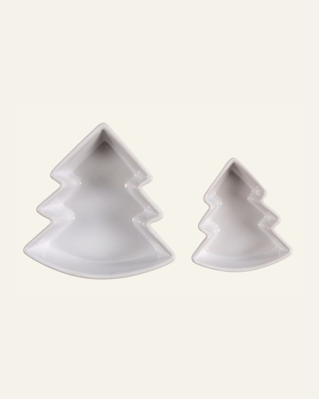 2pk skåler hvit - h 14,4 + 10,7 cm hvit - 1