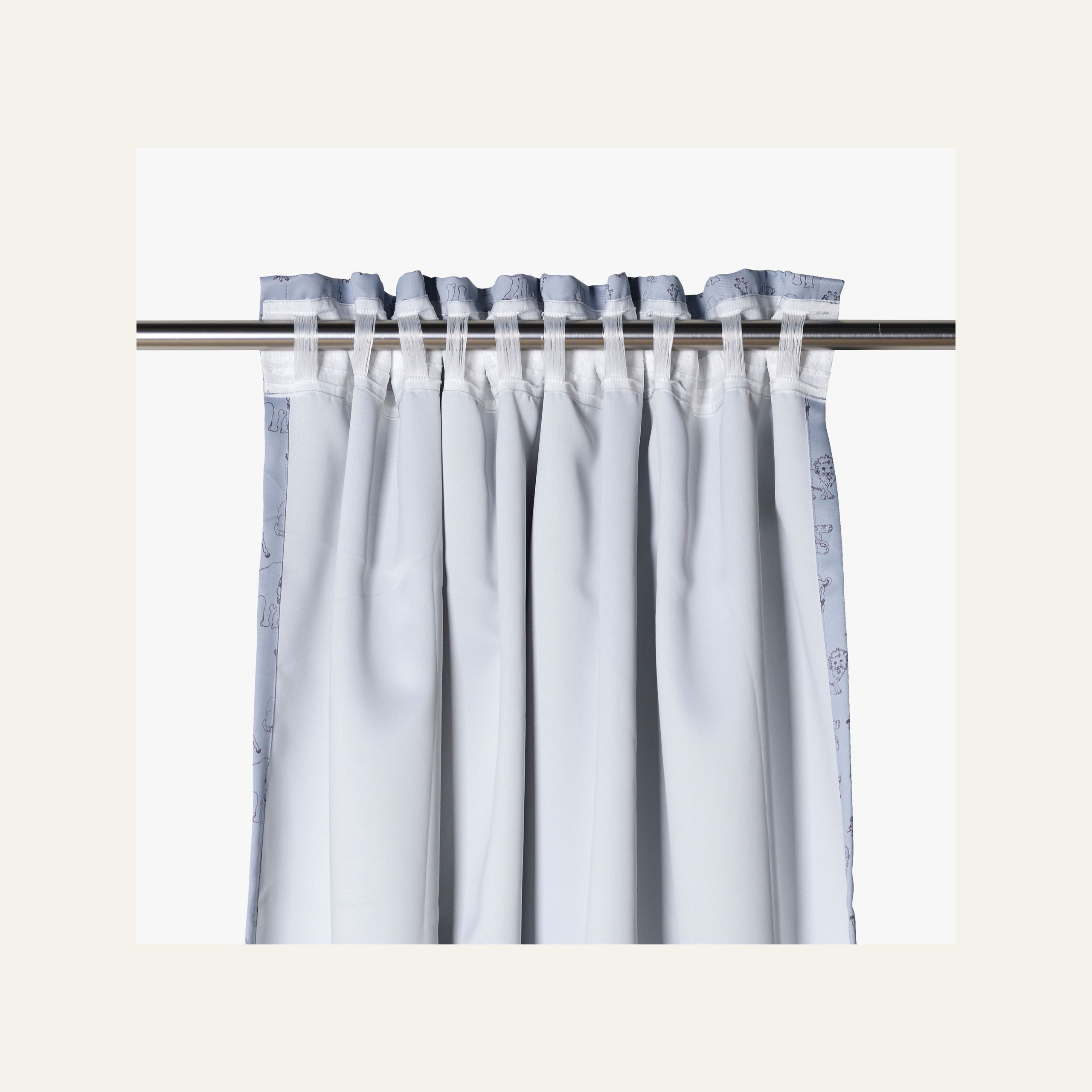 Lysdempende gardin lys blå - 3
