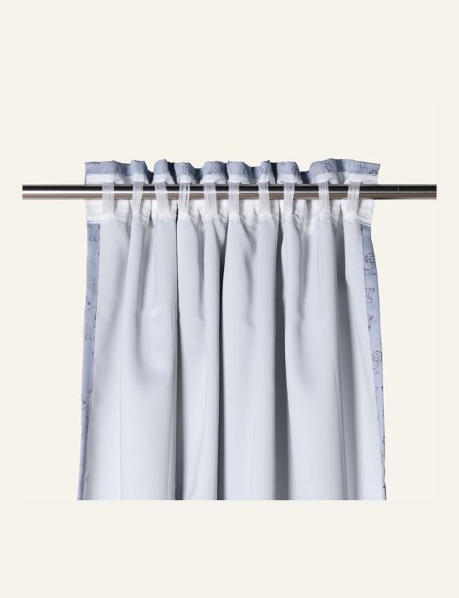 Lysdempende gardin lys blå - 3