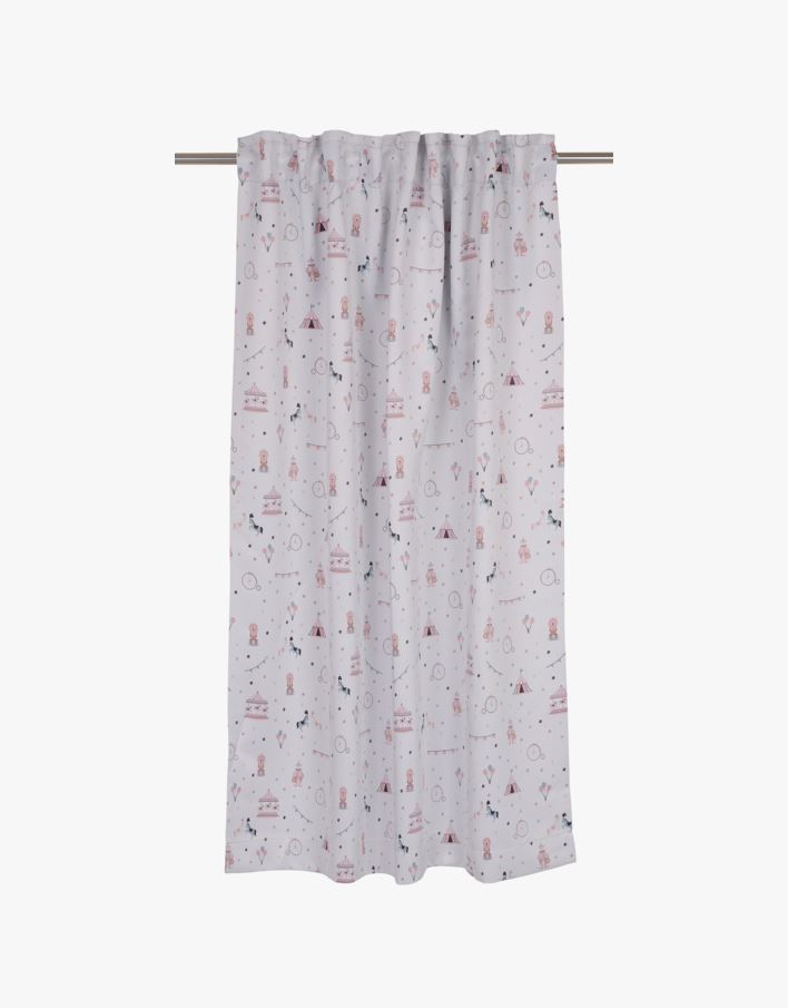 Lysdempende gardin multi - 140x160 cm multi - 1