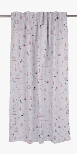 Little Roomies Circus Lysdempende Gardin Multi 140x160 cm