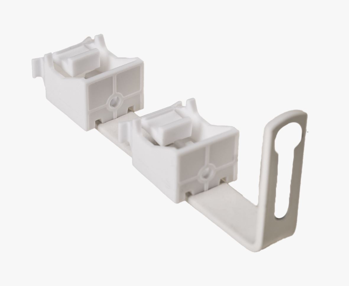 Veggvinkel 4 stk hvit - 3