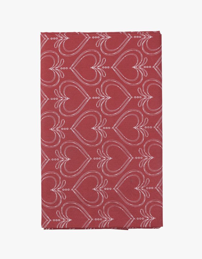 Voksduk rød - 140x250 cm rød - 1