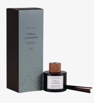 Sense The Moment Vetiver Lavender Duftpinner Gråblå 75 ml