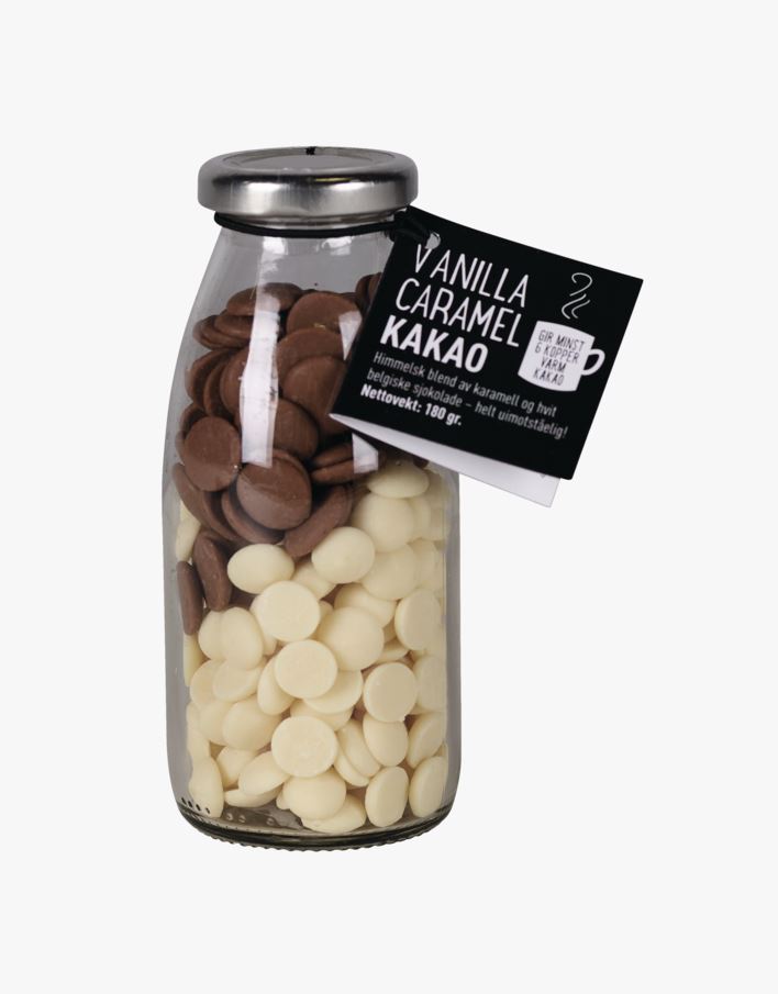 Vanilla Caramel kakao lys brun  - 180g lys brun - 1