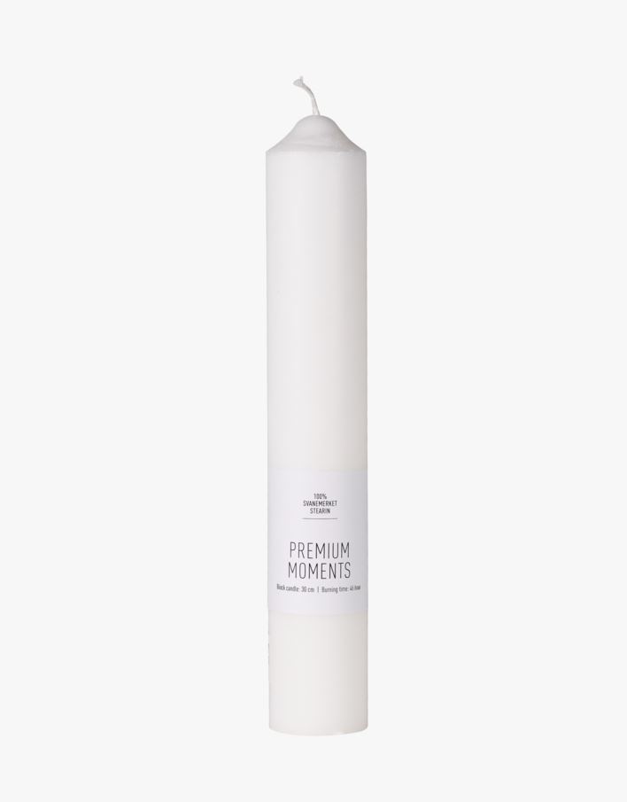 Premium dekorlys hvit  - 5x21 cm hvit - 1