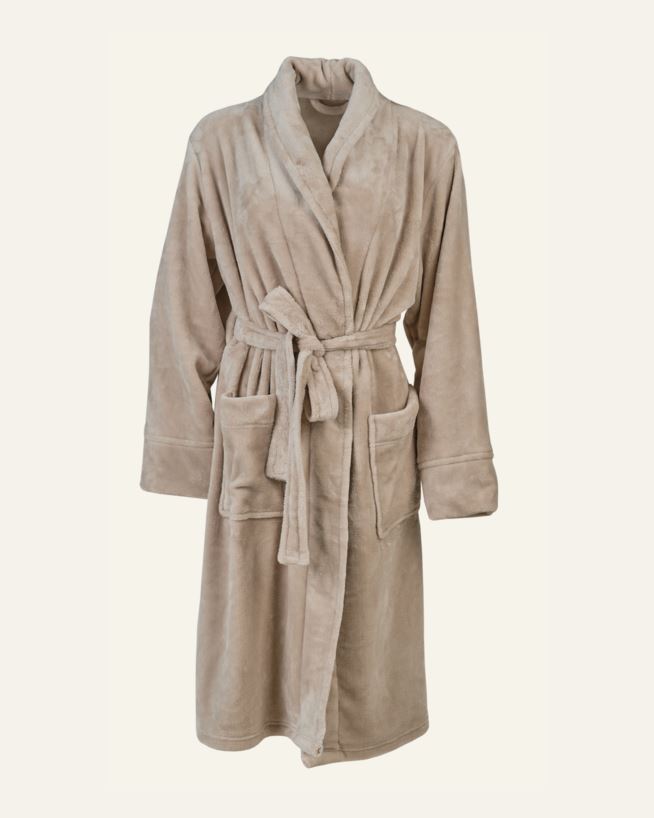 Morgenkåpe sand - S/M sand - 1