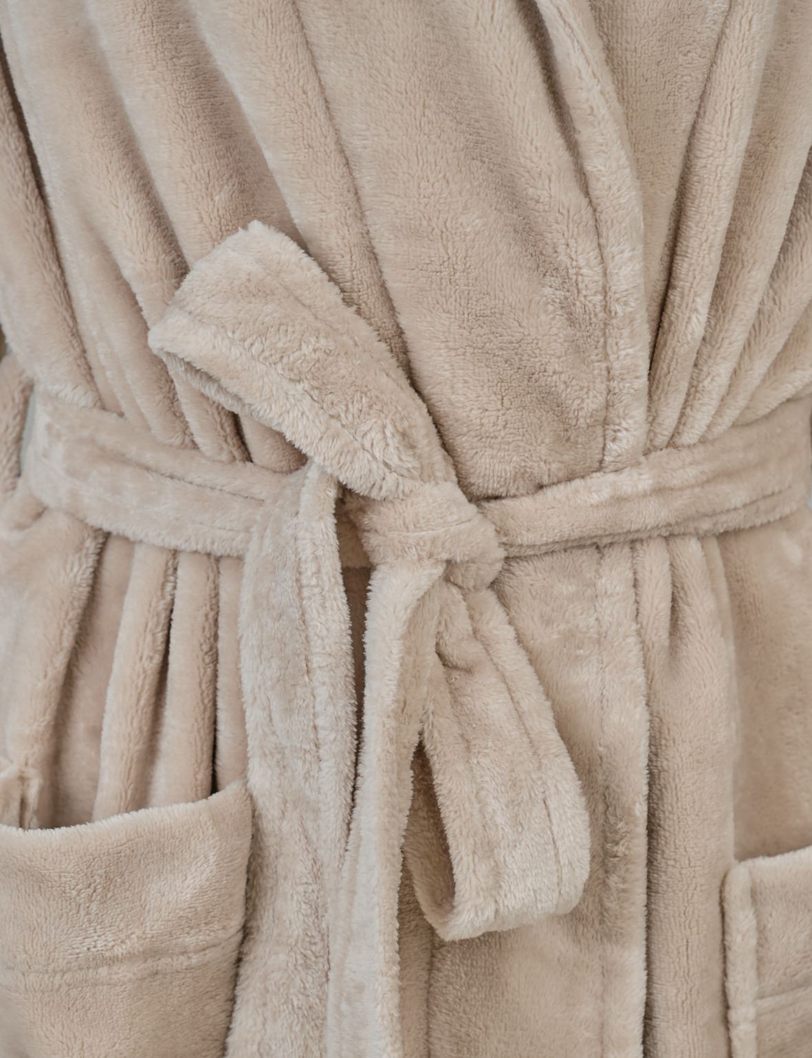 Morgenkåpe sand - 2