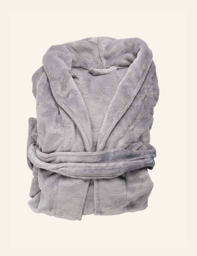 Morgenkåpe grå - 2