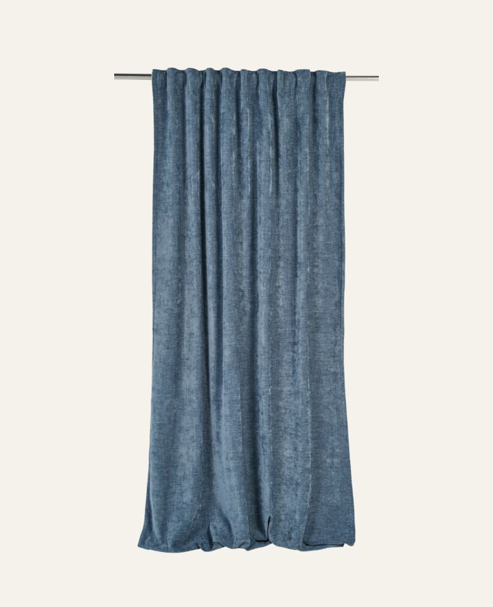 Gardin blå - 140x240cm 7cm blå - 1